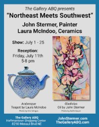 Our Thank You! Including an image of the Gallery ABQ ad.